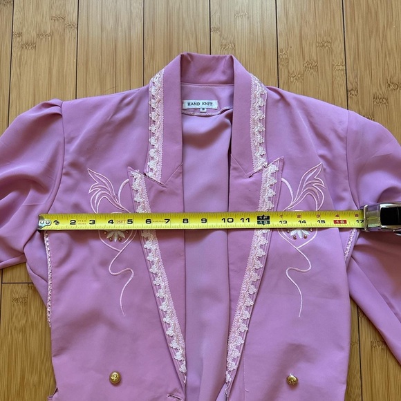 Vintage 90s Barbie Pink two piece set - Picture 3 of 6